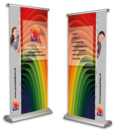 Rolbanners voor Samuel Advies