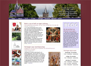 Website Petrusparochie Oisterwijk