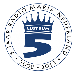 Lustrumlogo Radio Maria Nederland