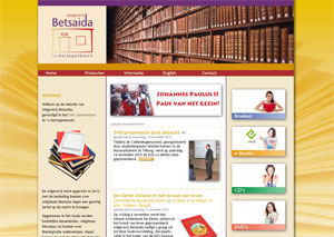 Website Uitgeverij Betsaida