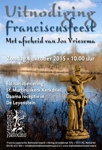 Poster Franciscusfeest