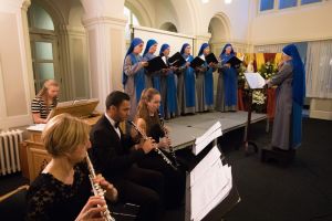 Benefietconcert van de Blauwe Zusters