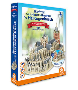 3D Puzzel van de Sint-Janskathedraal