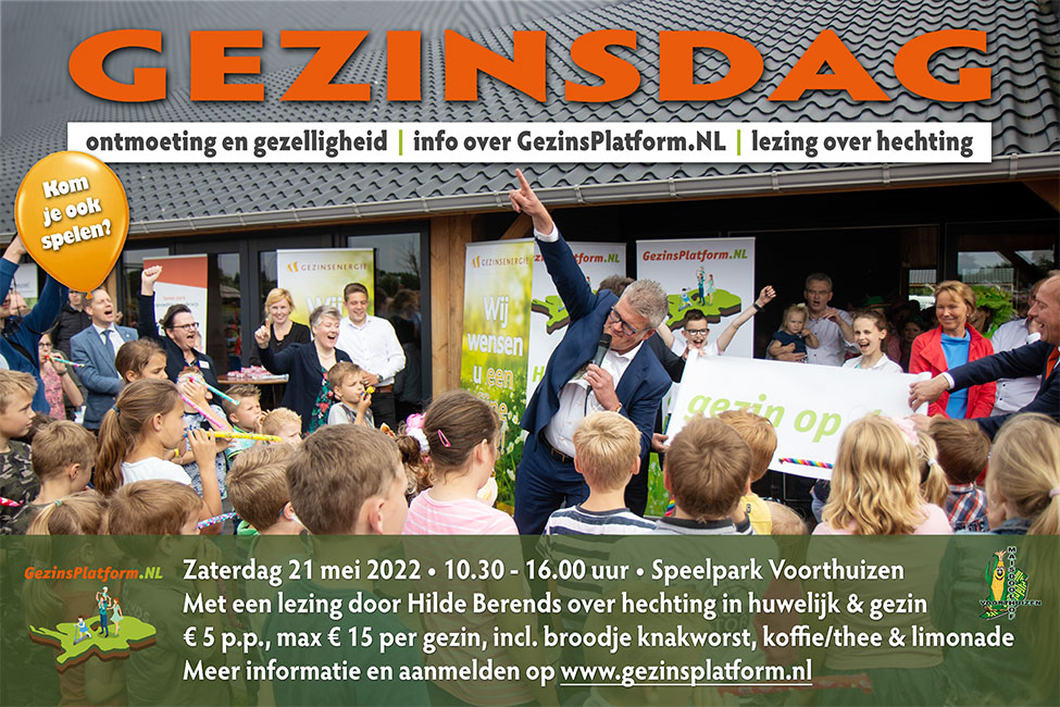 Flyer - Gezinsdag GezinsPlatform