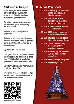 Flyer - Nacht van de Sint-Jan