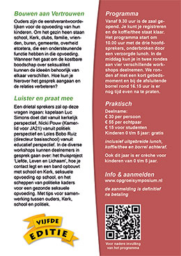 Flyer - opGROEIsymposium symposium 2022