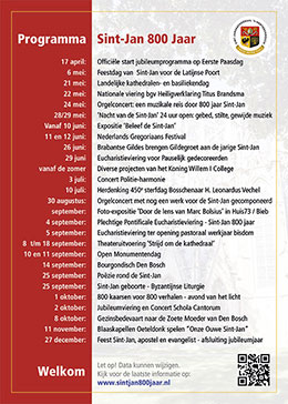 Flyer Sint-Jan 800 jaar